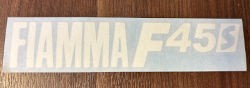 Fiamma Label F45 S - White Text