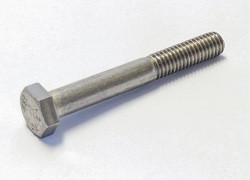 Part Thread Plain Hexagon Bolt - M6 x 45mm